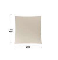 Pindo Sun Sail With Nylon Anchor Ropes