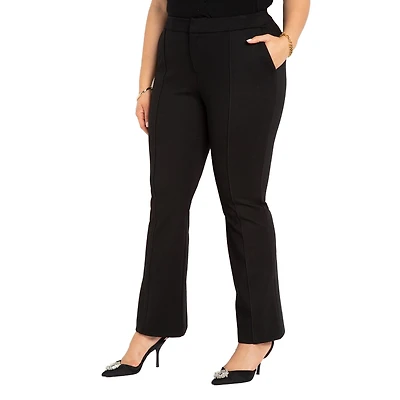 Eloquii Women's The Ultimate Stretch Flare Leg Pant