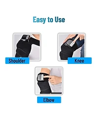 Trakk Cordless Knee Heating Brace Massager with Heat and Vibration