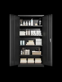 Streamdale Furniture Steel Storage Cabinet