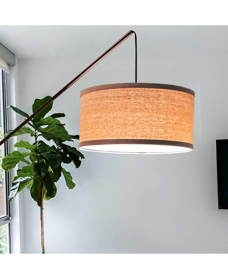 Hudson 70" Led Arc Floor Lamp with Adjustable Height