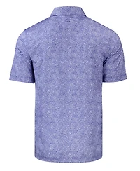 Cutter & Buck Pike Constellation Print Stretch Mens Polo Shirt