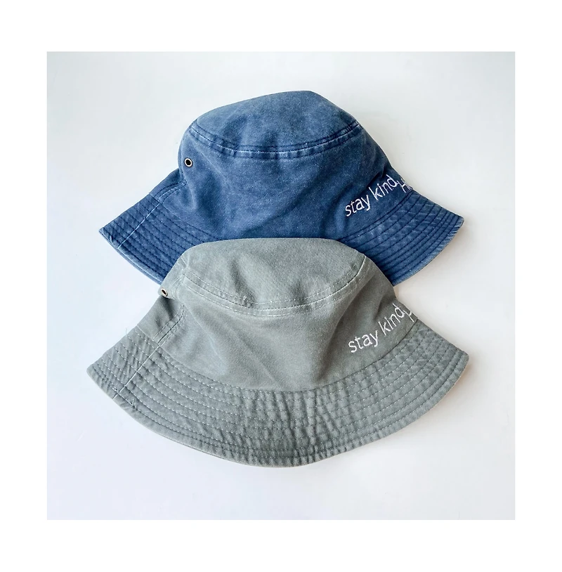Denim Bucket Hat - Grey Wash