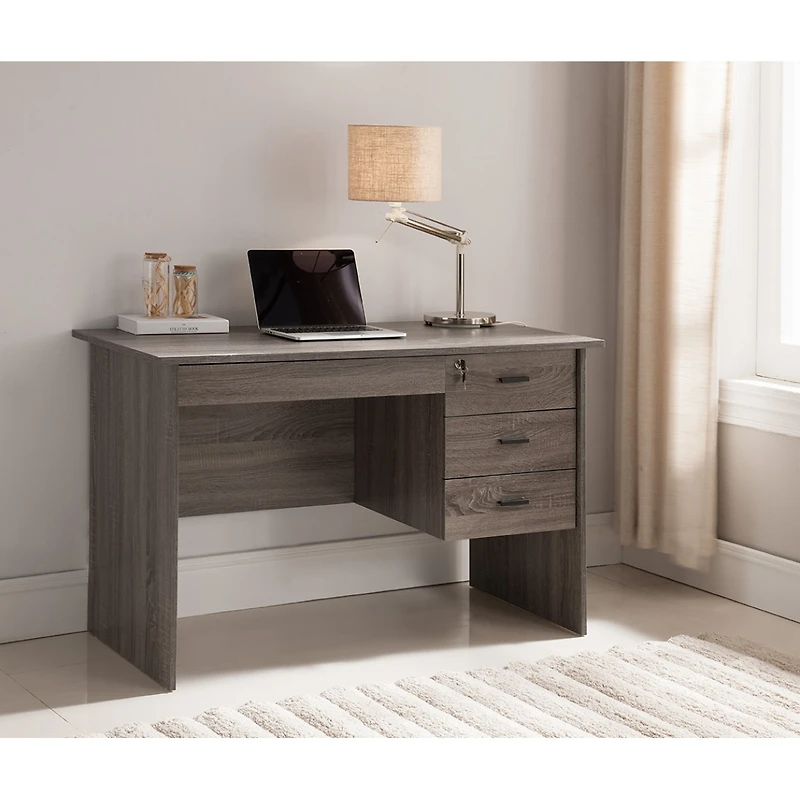 Streamdale Desk Distressed Grey