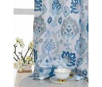 Kate Aurora Country Living Farmhouse 3 Pc Solid Cafe Kitchen Curtain Tier & Tucked Valance Set