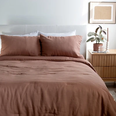 French Linen Comforter & Sham Set - Twin/Twin Xl