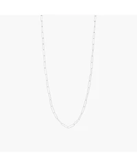 Sterling Silver Long Sinai Chain Adjustable Clip Necklace