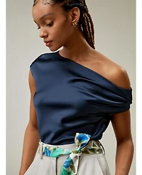 Lilysilk Women's Boat Neck Silk Top