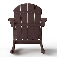 WestinTrends Outdoor Patio Porch Rocking Adirondack Chair (Set of 2)