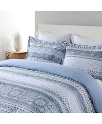 Medallion 100% Cotton Duvet Cover Set, King/California King