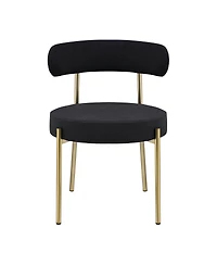 Streamdale Set of 2 Mid-Century Modern Boucle Dining Chairs