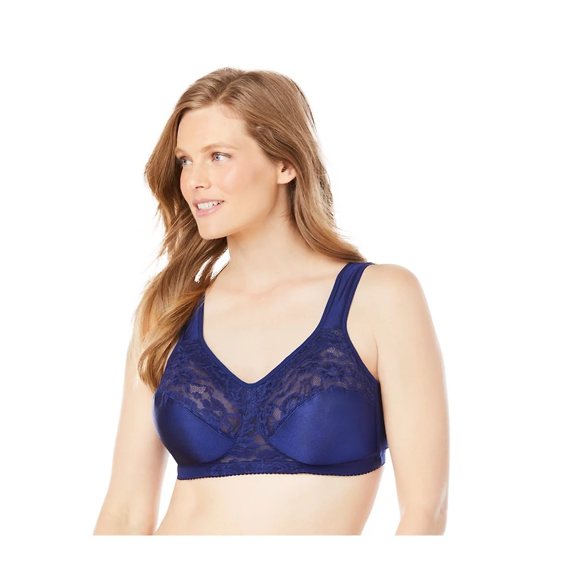 Comfort Choice Women's Easy Enhancer Wireless Bra