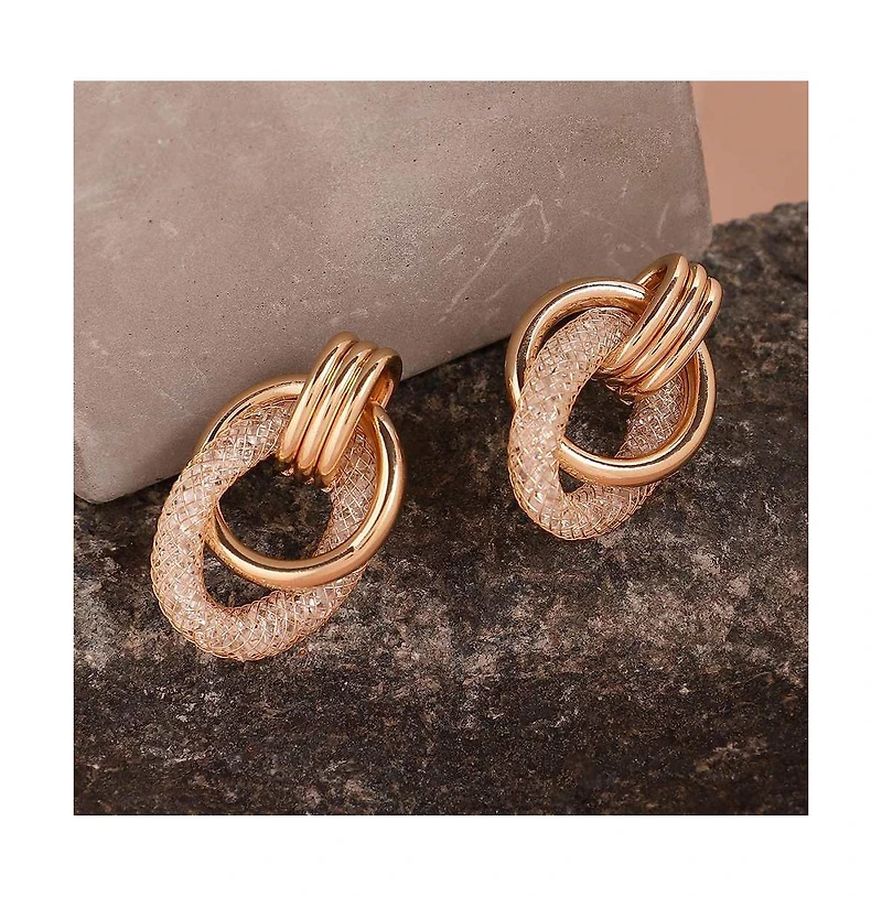 Sohi Women's Wrap Drop Earrings