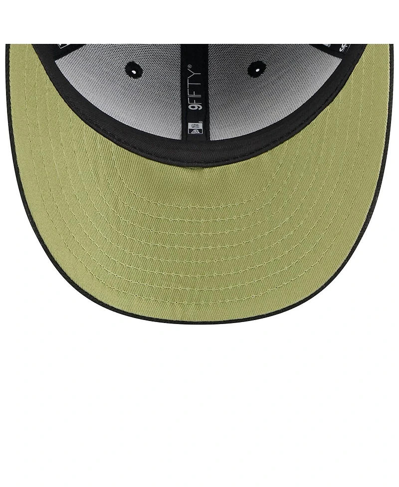 New Era Men's Black Atlanta Braves 2024 Armed Forces Day Low Profile 9FIFTY Snapback Hat