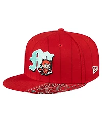 New Era Men's Red Mexico Diablos Mexico League On Field 59FIFTY Fitted Hat