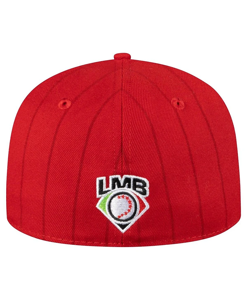 New Era Men's Red Mexico Diablos Mexico League On Field 59FIFTY Fitted Hat