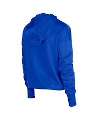 New Era Women's Royal Chicago Cubs Half-Zip Hoodie