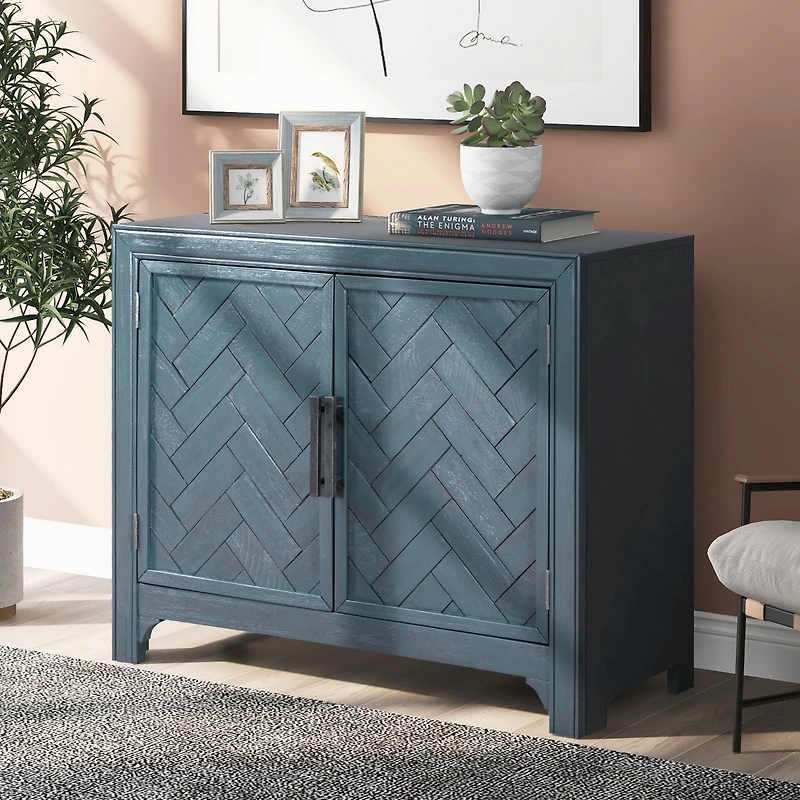 Streamdale 40" Modern Cabinets with Adjustable Shelves