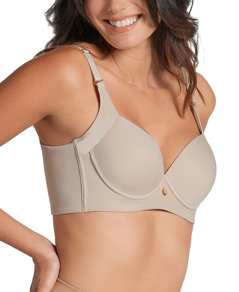 Leonisa Back Smoothing Bra with Soft Full Coverage Cups 011970