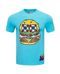 Freeze Max Men's Aqua SpongeBob SquarePants Kraby Patty Bob T-Shirt