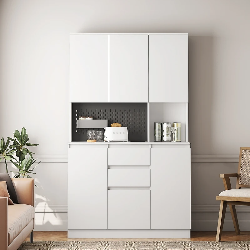 Streamdale Freestanding Kitchen Storage, Sideboard With Charging Station