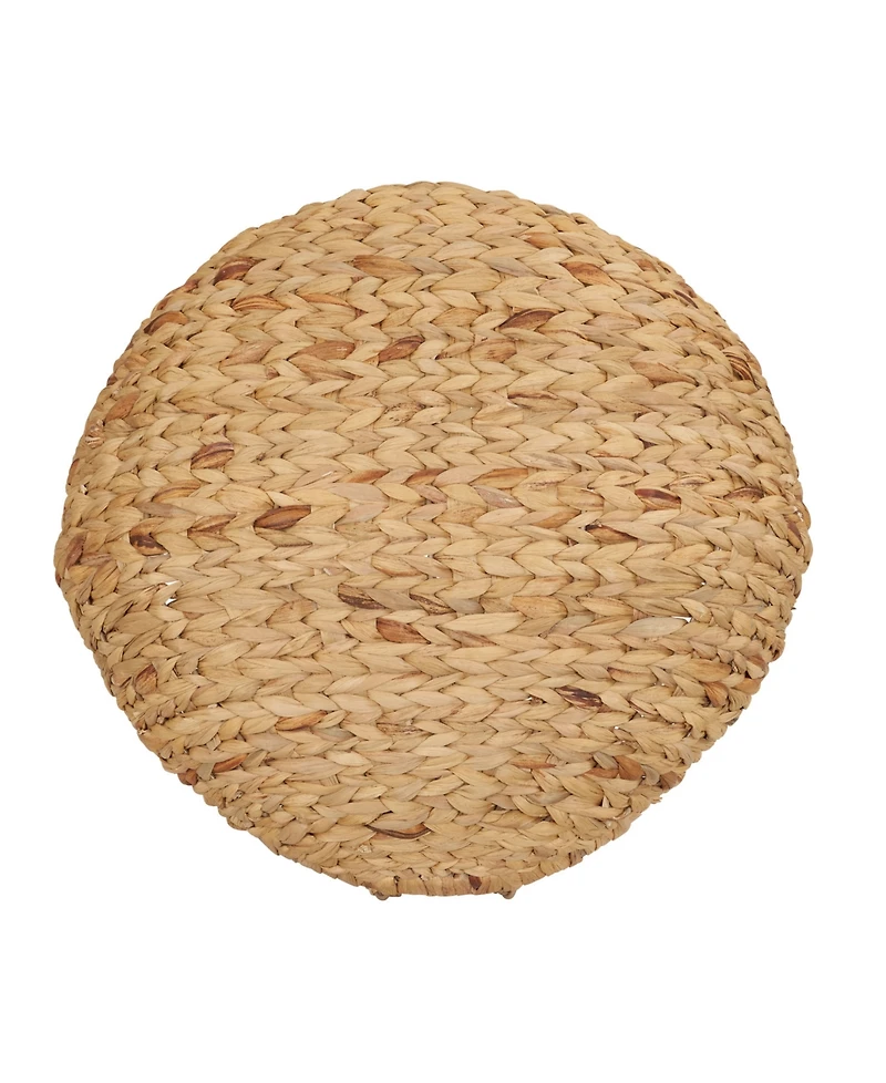 Household Essentials Round Woven Basket with Handles
