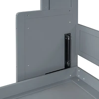 Queen Size Murphy Bed Wall Bed With Closet And Drawers