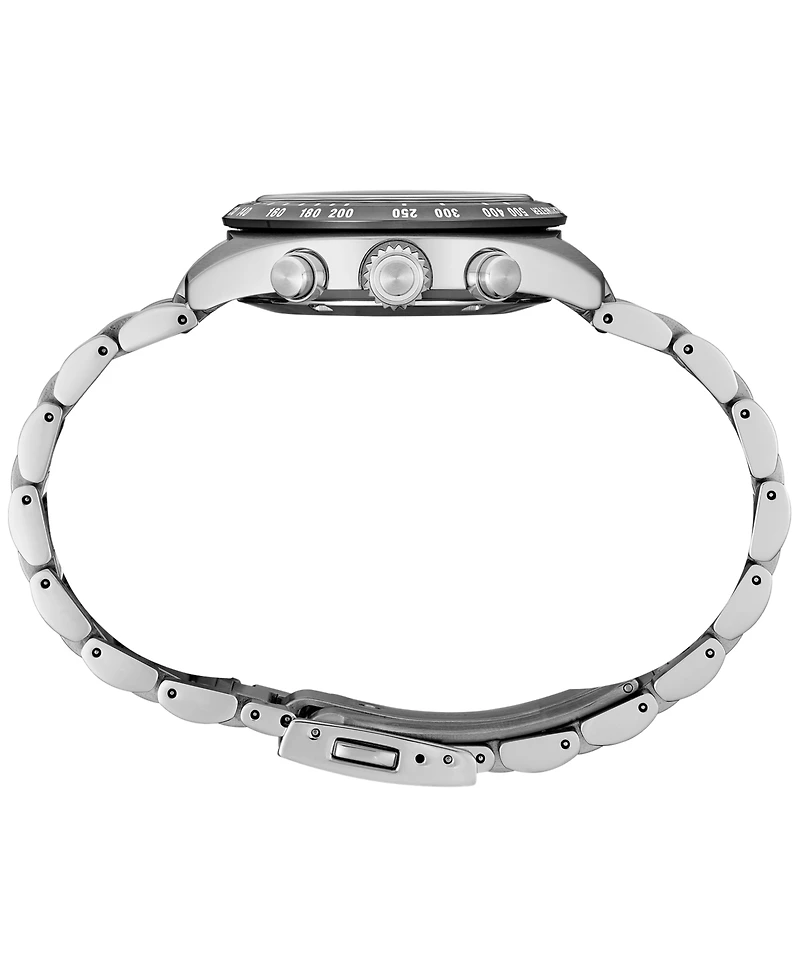 Seiko Men's Chronograph Solar Prospex Speedtimer Stainless Steel Bracelet Watch 39mm