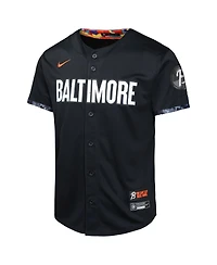Nike Big Boys and Girls Adley Rutschman Black Baltimore Orioles City Connect Limited Player Jersey