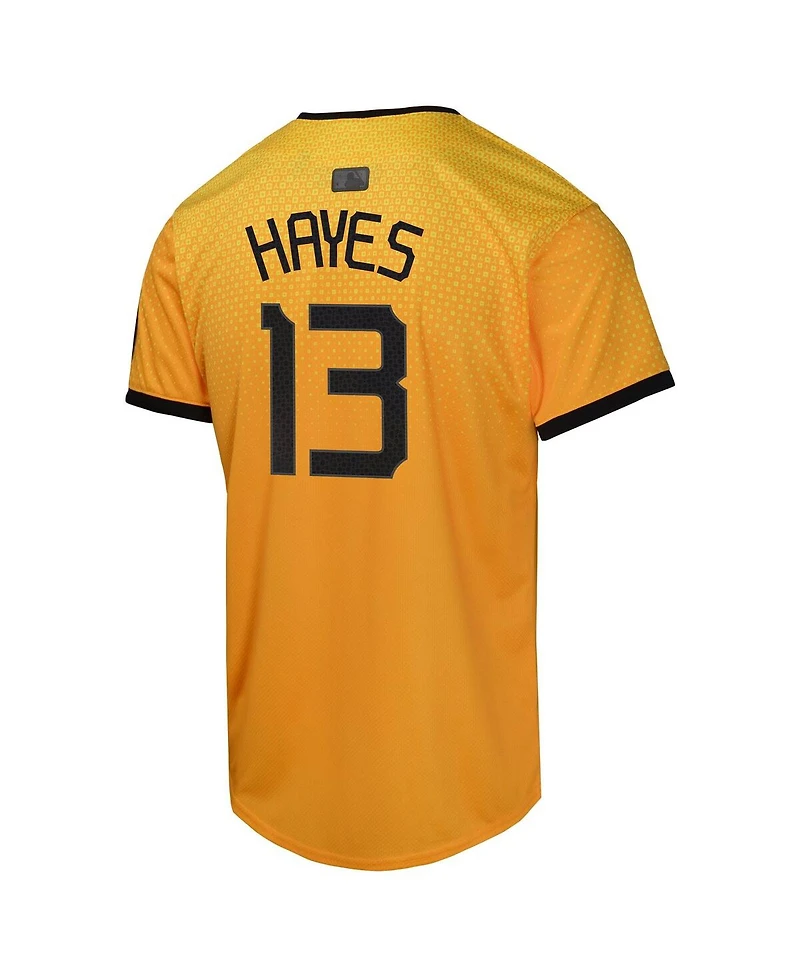 Nike Big Boys and Girls Ke'Bryan Hayes Gold Pittsburgh Pirates City Connect Limited Player Jersey