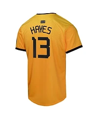 Nike Big Boys and Girls Ke'Bryan Hayes Gold Pittsburgh Pirates City Connect Limited Player Jersey