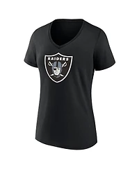 Fanatics Women's Branded Black Las Vegas Raiders Mother's Day V-Neck T-Shirt