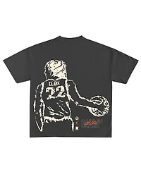 Round21 Men's and Women's Caitlin Clark Black Indiana Fever Draft Night T-Shirt