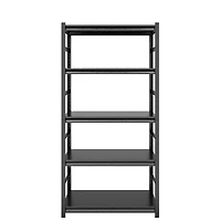Streamdale Furniture 5-Tier Adjustable Metal Shelving - 2000 Lbs Load, H63 x W31.5 x D15.7
