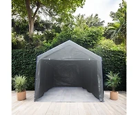 Streamdale 10x20FT Heavy Duty Canopy Carport Outdoor Portable Garage Grey