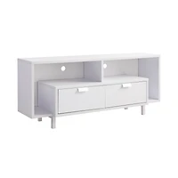 Streamdale Tv Stand White for Home or Office Use