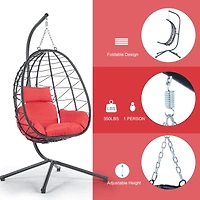 Streamdale Egg Chair with Stand for Indoor and Outdoor Use