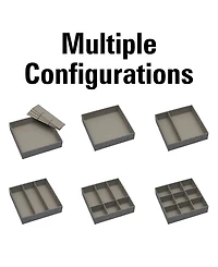 Household Essentials 3 Piece Drawer Organizers Starter Set