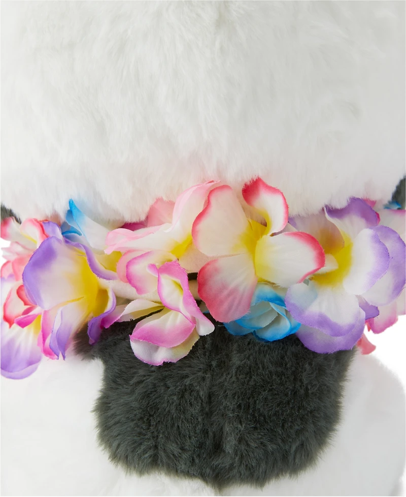 Geoffrey's Toy Box 10" Plush French Bull Dog with Lei, Created for Macy's