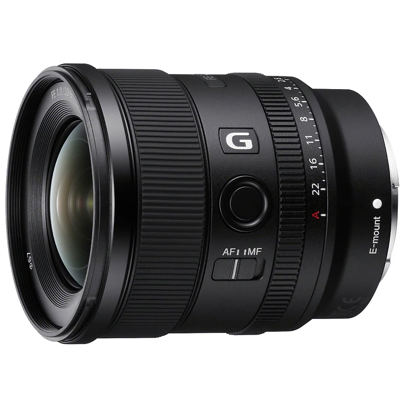 Sony Fe 20mm f/1.8 G Lens for Sony E