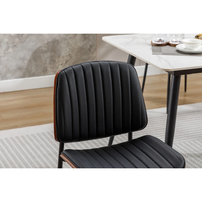 Set of 2 Mid Century Modern Dining Chairs