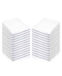 Arkwright Home Arkwright Silvadur Treated Pillowcases (24 Pack), Queen, White, Poly Cotton Blend