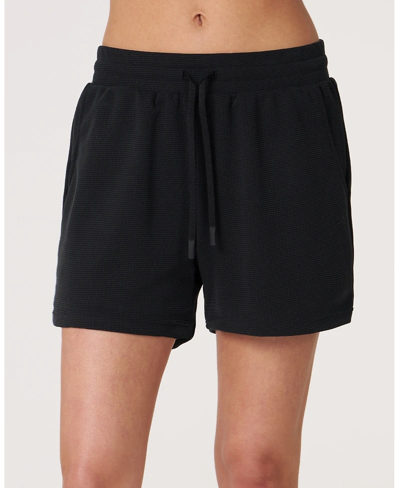 Rebody Active Women's Retreat Waffle Short 4"