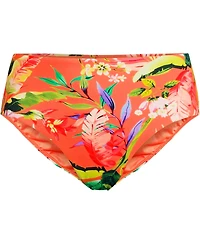 Lands' End Women's Chlorine Resistant Classic Mid Waist Bikini Bottoms
