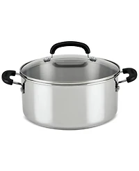 Farberware Brilliance Stainless Steel 5-Qt. Dutch Oven with Lid