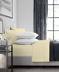 Purity Home Aireolux 1000 Thread Count Egyptian Cotton Sateen 4-Pc. Sheet Set