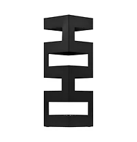 vidaXL Umbrella Stand Tetris Steel Black