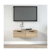 Wall Cabinet Sonoma Oak 26.8"x11.8"x7.9" Engineered Wood