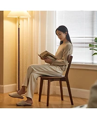 Streamdale Oak Wood Dining Chair (Dirt-Free)