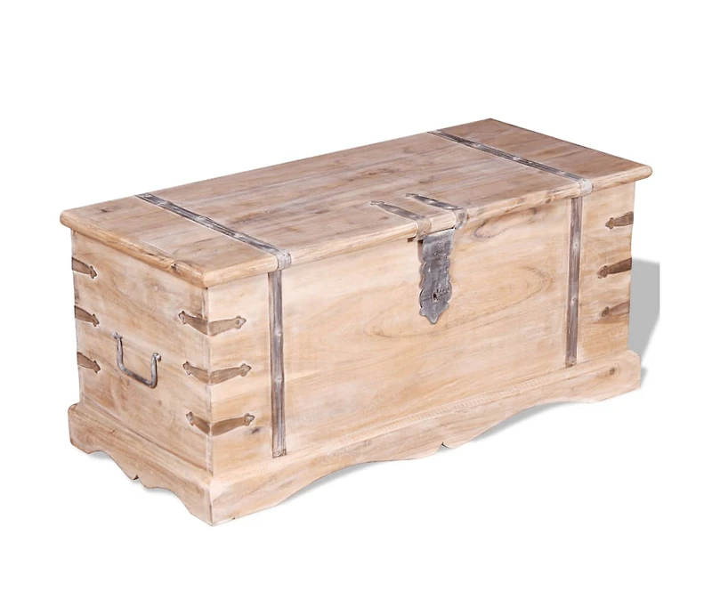 vidaXL Storage Chest Acacia Wood